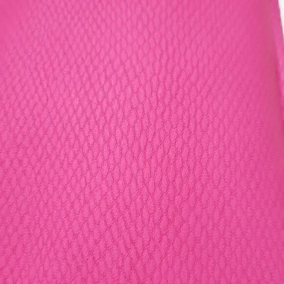 New Lancôme Pink Textured Cosmetics Bag - Picture 5 of 8